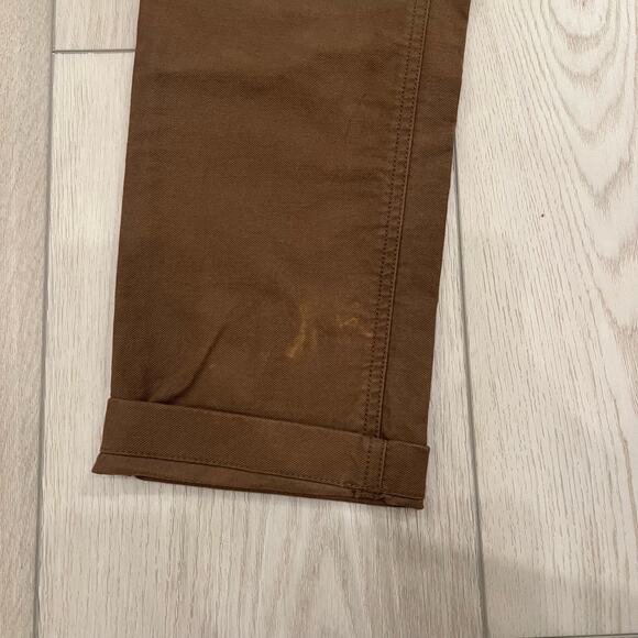 Everlane Men's Dark Brown Straight Khaki Pants Size 32x30 - Picture 5 of 9